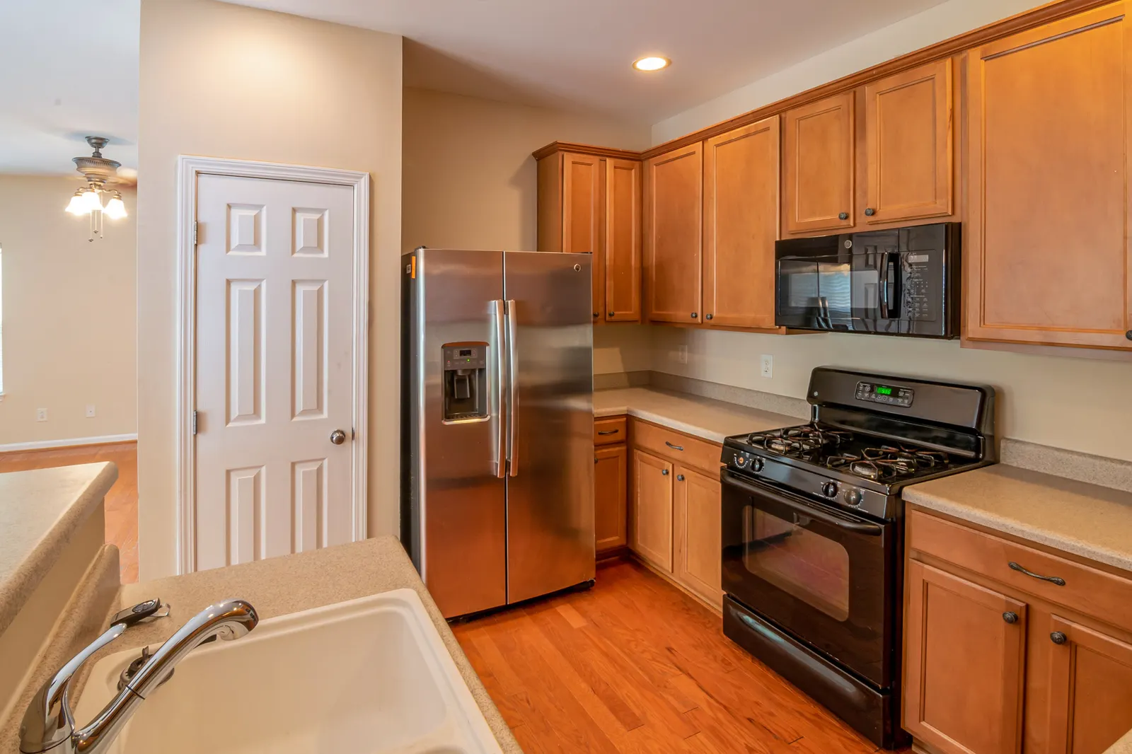 Newer infill kitchen refrigerator near NE Alberta Street
